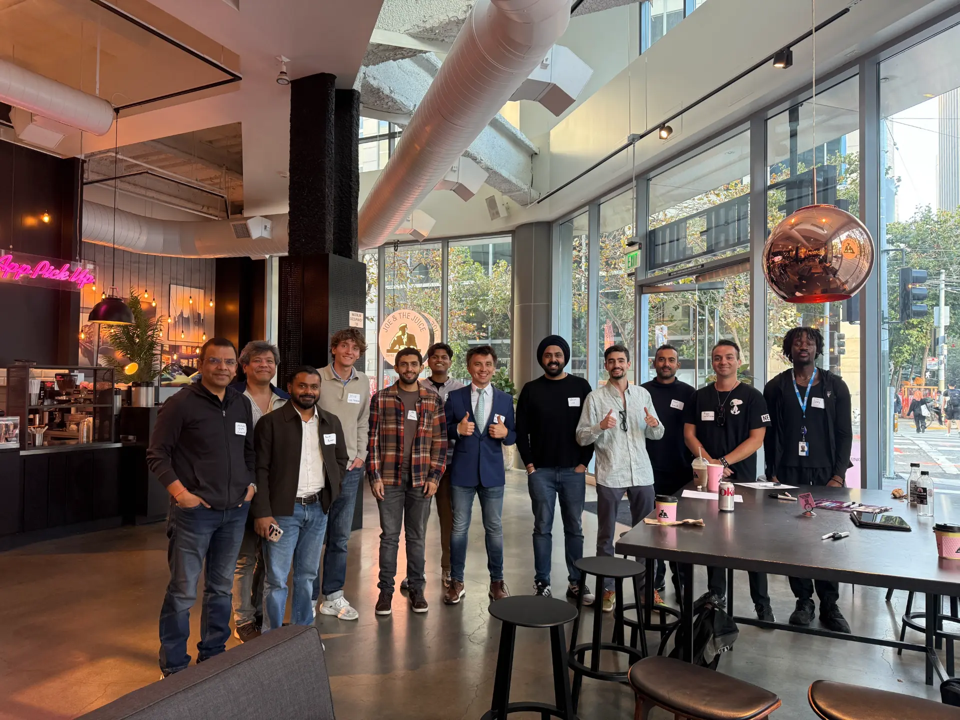Founders group photo at the September 11th Founders Gatherings in San Francisco