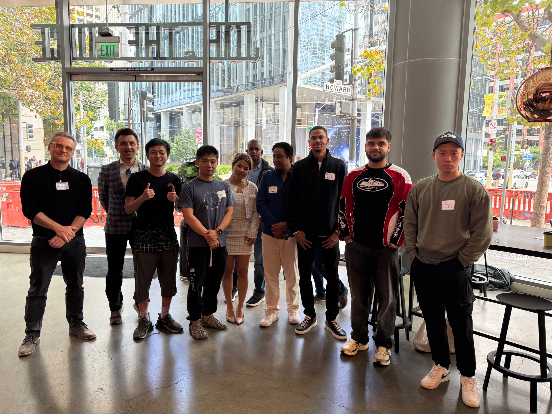 Founders group photo at the August 14th Founders Gatherings in San Francisco