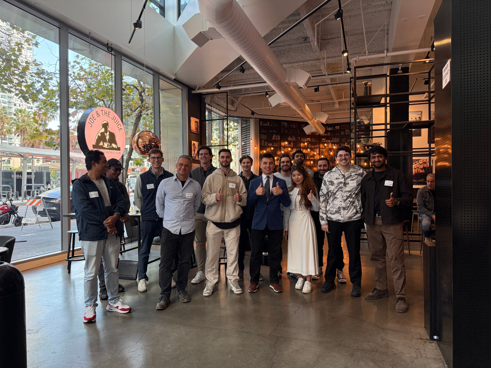 Founders group photo at the August 7th Founders Gatherings in San Francisco