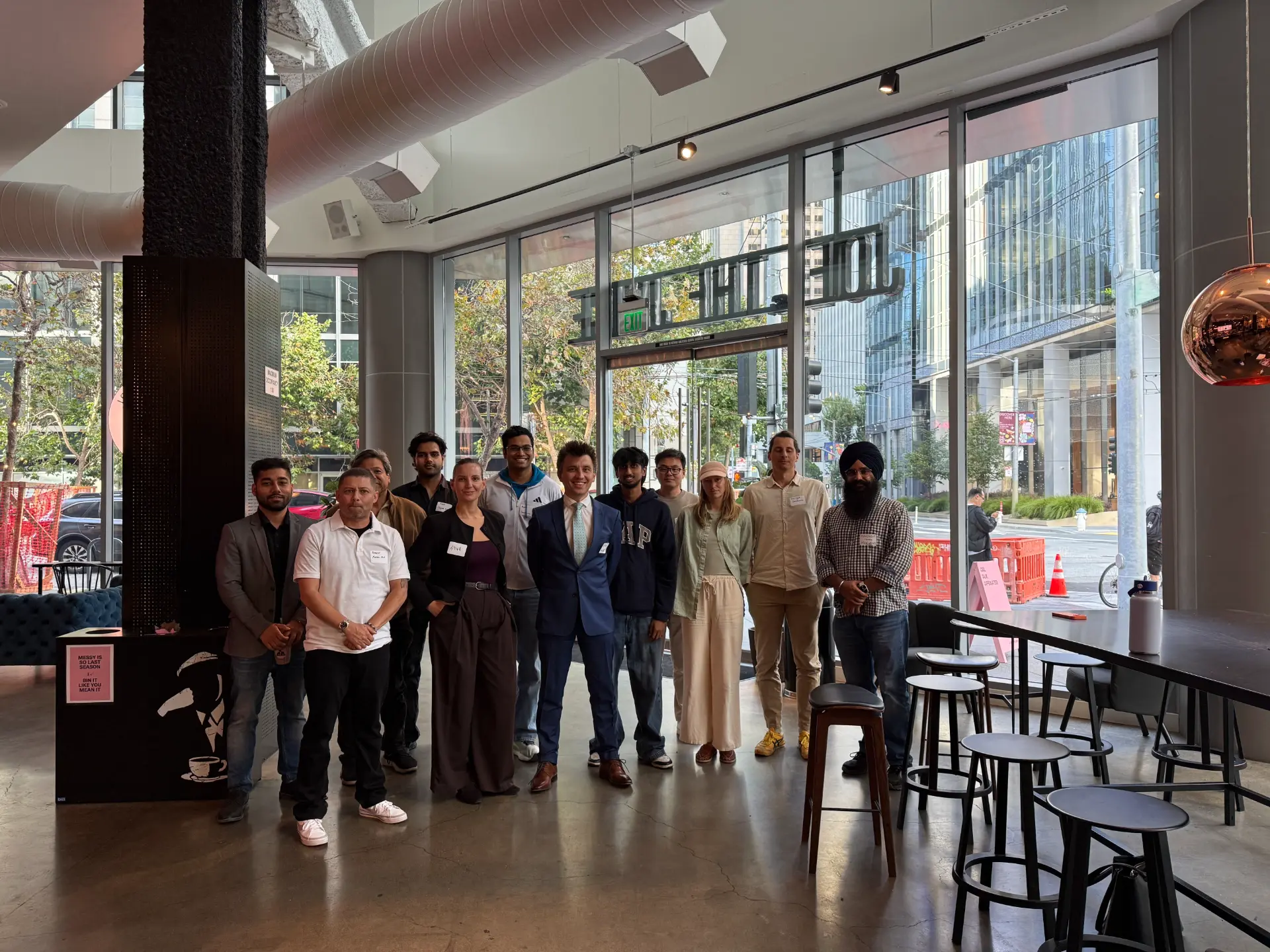 Founders group photo at the August 28th Founders Gatherings in San Francisco