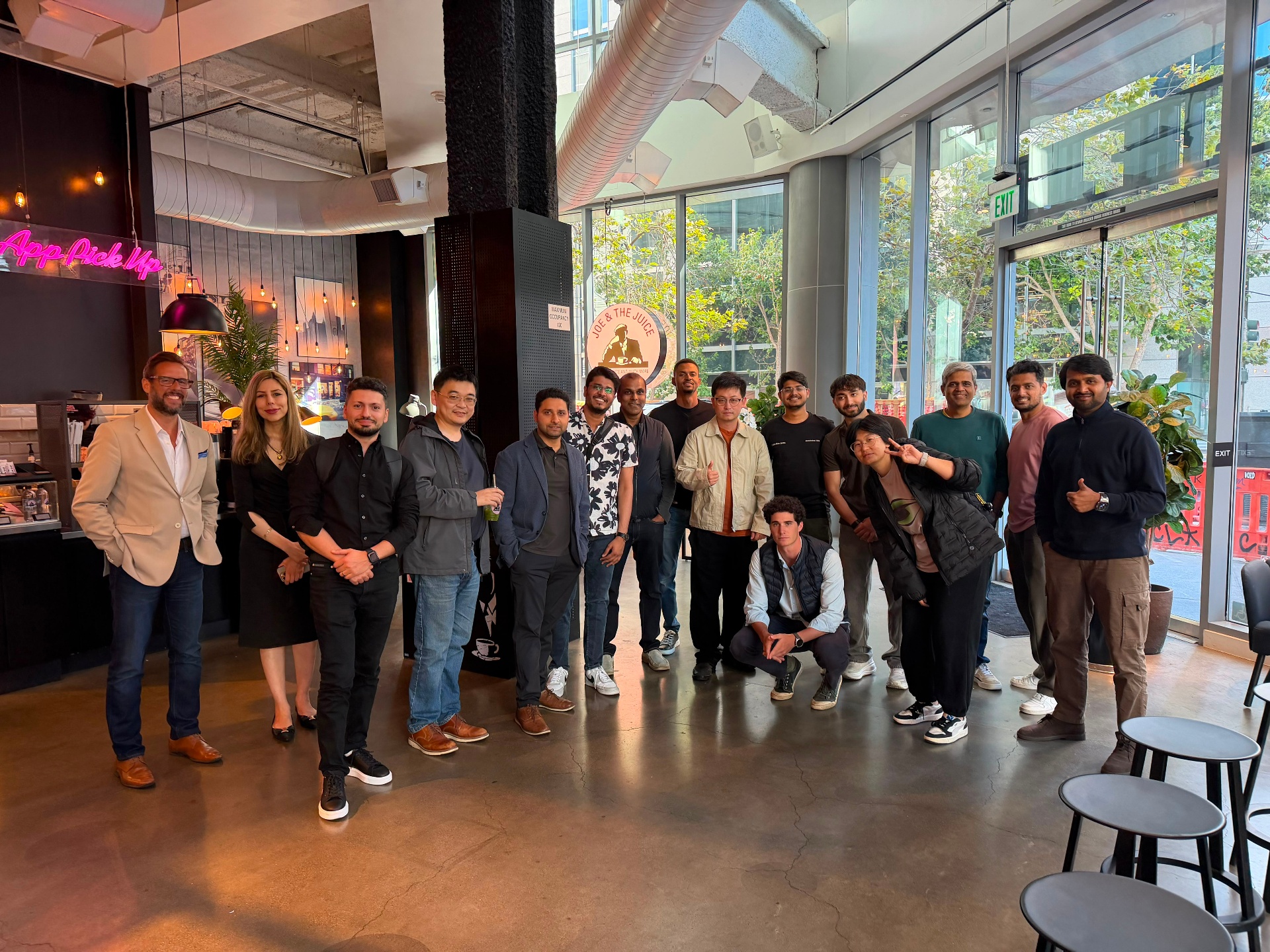 Founders group photo at the July 17th Founders Gatherings event